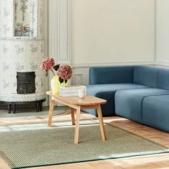 Benches^HAY Triangle Leg bench, Oiled oak 200 cm Beige