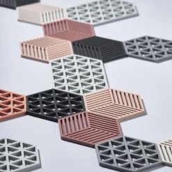 Trivets^Zone Denmark Triangle trivet, cool Grey
