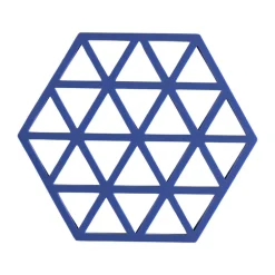 Trivets^Zone Denmark Triangle trivet, Indigo Blue