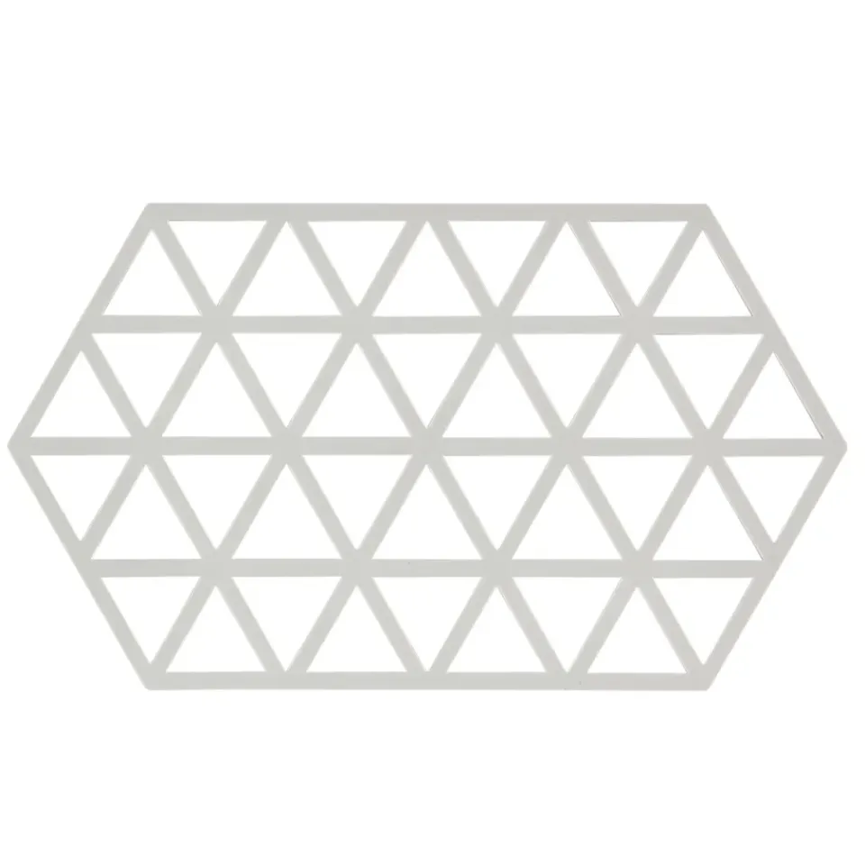 New Zone Denmark Triangle trivet large, Warm Grey