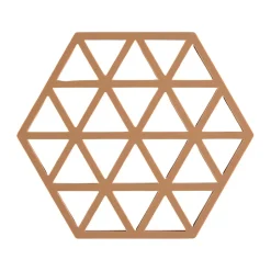 Online Zone Denmark Triangle trivet, Light Terracotta Red