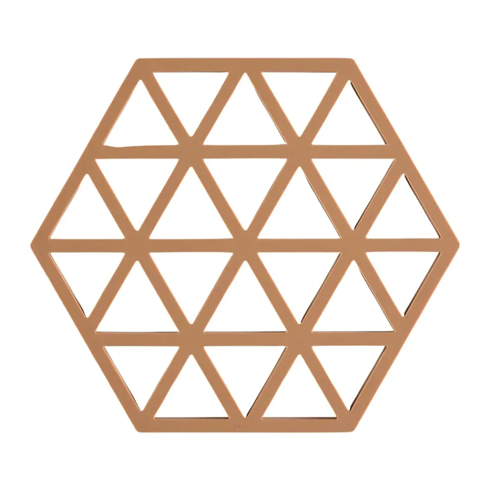 Online Zone Denmark Triangle trivet, Light Terracotta Red