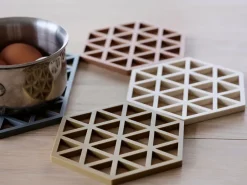 Online Zone Denmark Triangle trivet, Light Terracotta Red