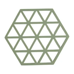 Zone Denmark Triangle trivet, Rosemary Green