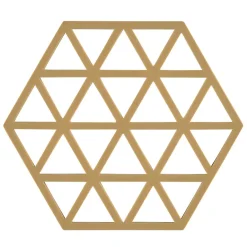 Trivets^Zone Denmark Triangles trivet 14x16 cm, khaki Beige