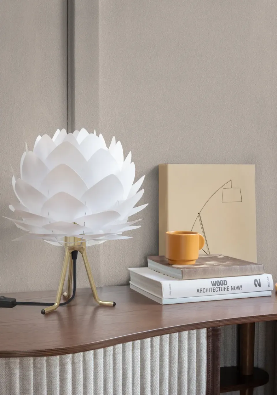 Sale Umage Tripod base lamp stand, Brushed brass Gold-coloured