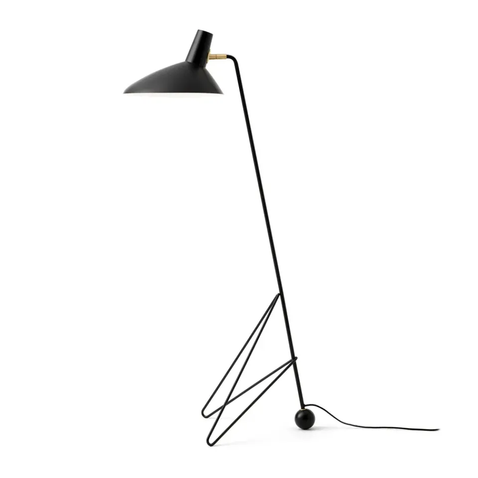 Hot &Tradition Tripod floor lamp HM8, Matt Black