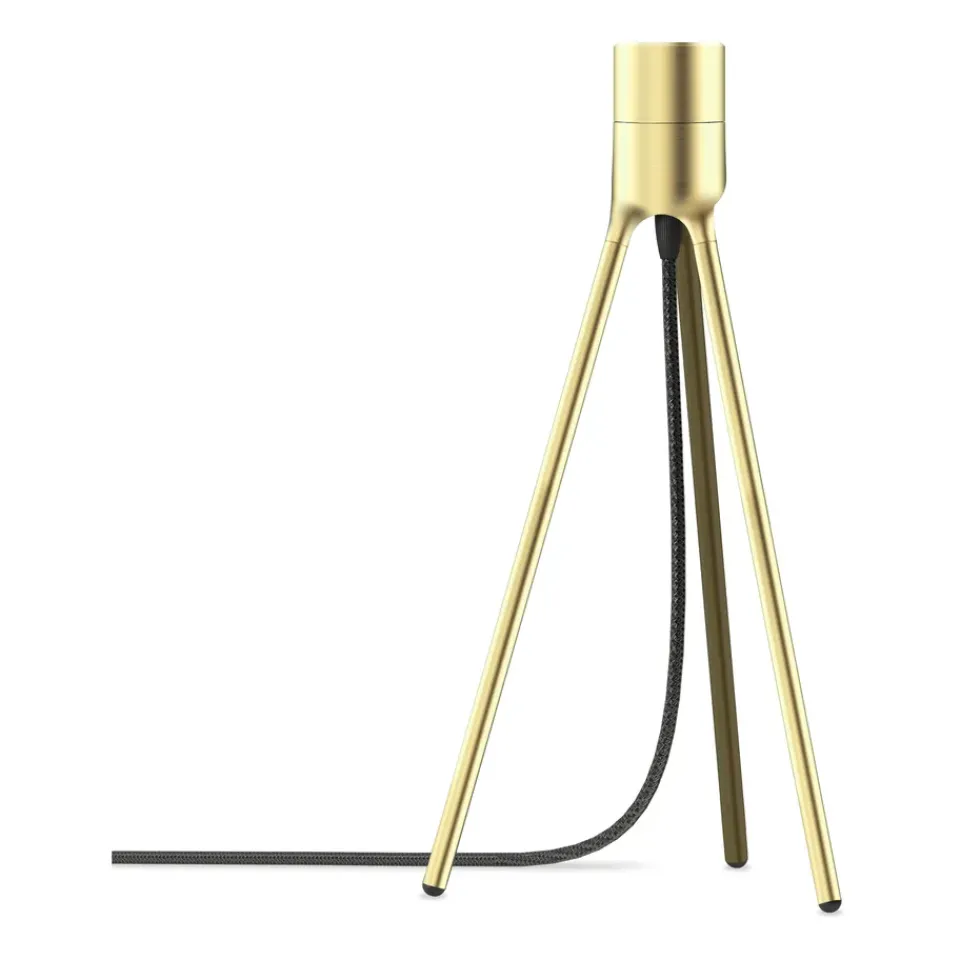 Lamp Bases^Umage Tripod lamp stand table, Brushed brass Gold-coloured