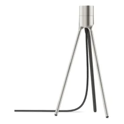 Sale Umage Tripod lamp stand table, Brushed steel Silver-coloured