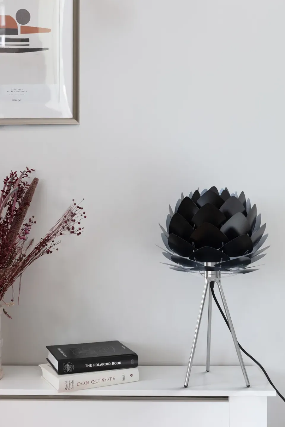 Sale Umage Tripod lamp stand table, Brushed steel Silver-coloured