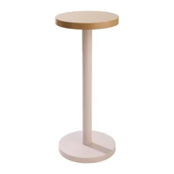 Stools^Design Letters Trisse stool Ø31x73 cm, Pastel-pastel Beige