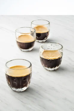 Outlet La Rochère Troquet espresso glass 10 cl 4 pieces, Clear Transparent