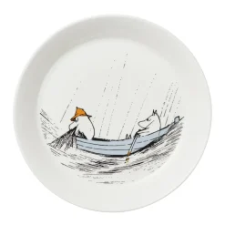Small Plates & Side Plates^Moomin Arabia True to its origins Moomin plate 2017, White