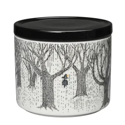 Clearance Moomin Arabia True to its origins Moomin jar 2017, 70 cl GreyBlackWhite
