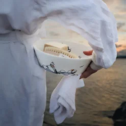 Moomin Bowls|Serving Bowls^Moomin Arabia True to it's origins Moomin serving bowl, 23 cm GreyBlack