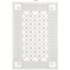 Discount Ekelund Linneväveri Åttebladrose kitchen towel 50x70 cm, Beige