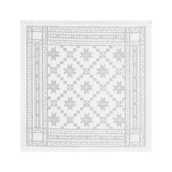 Sale Ekelund Linneväveri Åttebladrose napkin 35x35 cm, Beige Grey