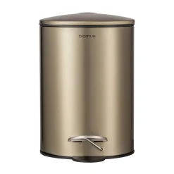 Discount Blomus Tubo pedal bin 3 L, Brass Gold-coloured