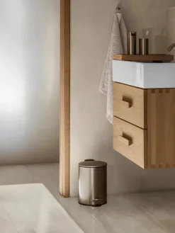 Discount Blomus Tubo pedal bin 3 L, Brass Gold-coloured