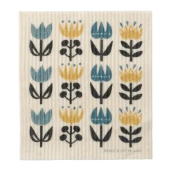 Dishcloths & Brushes^Klippan Yllefabrik Tulip dishcloth 17x20 cm, Grey