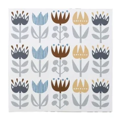 Online Klippan Yllefabrik Tulip napkin 33x33 cm 20-pack, Grey