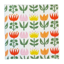 Oven Mitts, Gloves & Pot Holders^Klippan Yllefabrik Tulip pot holder 20x20 cm, Multi