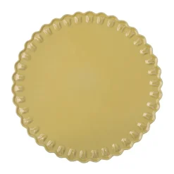 Outlet PotteryJo Tulipa cake plate Ø30 cm, Pale Moon Yellow