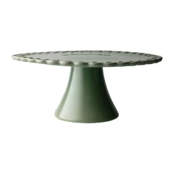 Online PotteryJo Tulipa cake plate Ø30 cm, Verona Green