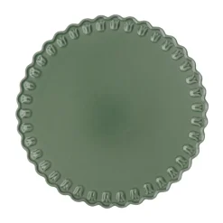 Online PotteryJo Tulipa cake plate Ø30 cm, Verona Green