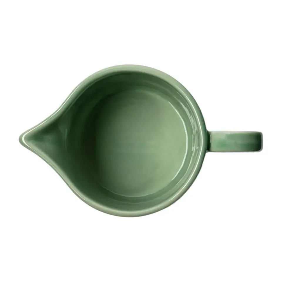 Water Jugs And Carafes^PotteryJo Tulipa milk pitcher 60 cl, Verona Green