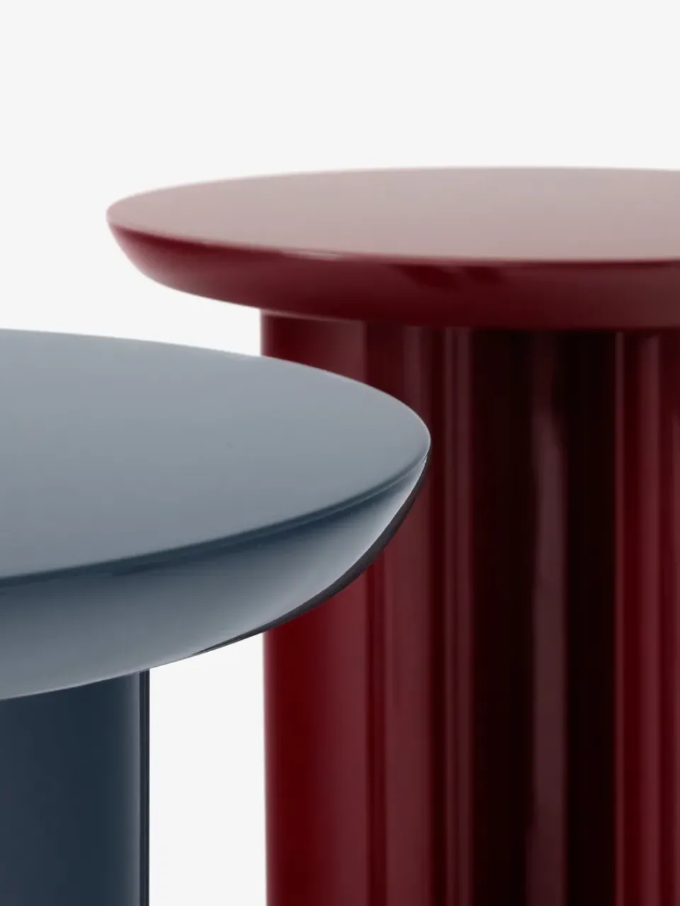 Side Tables^&Tradition Tung JA3 side table, burgundy Red
