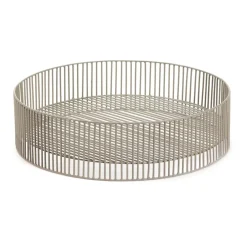 Storage Baskets^Serax Turn basket low 40 cm, Grey