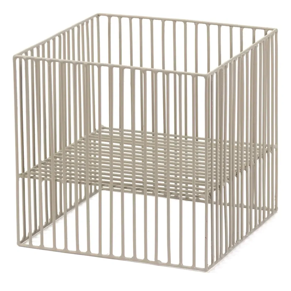 Sale Serax Turn basket square 22x22 cm, Grey