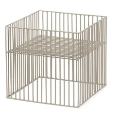 Sale Serax Turn basket square 22x22 cm, Grey