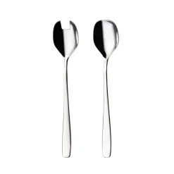 Salad Servers^Hardanger Bestikk Tuva salad set 2 pieces, 2 pieces Silver-coloured