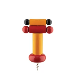Bottle Openers^Alessi Twergi cork screw opener, Yellow YellowBlackRed
