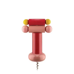 Discount Alessi Twergi cork screw opener, Red RedPink