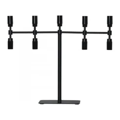 Discount Star Trading Twice candlestick 42 cm, Black
