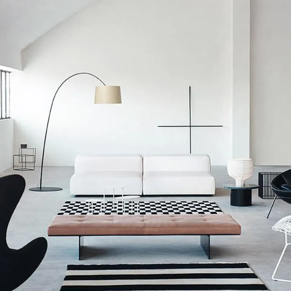 Online Foscarini Twiggy Wood floor lamp, Black
