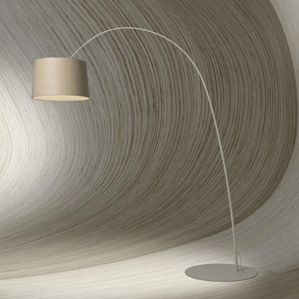 Online Foscarini Twiggy Wood floor lamp, Black