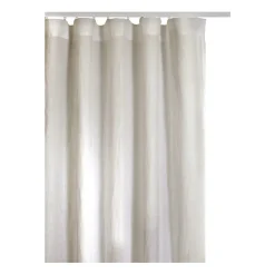 Curtains^Himla Twilight curtain with heading tape 140x250 cm, Fog Beige