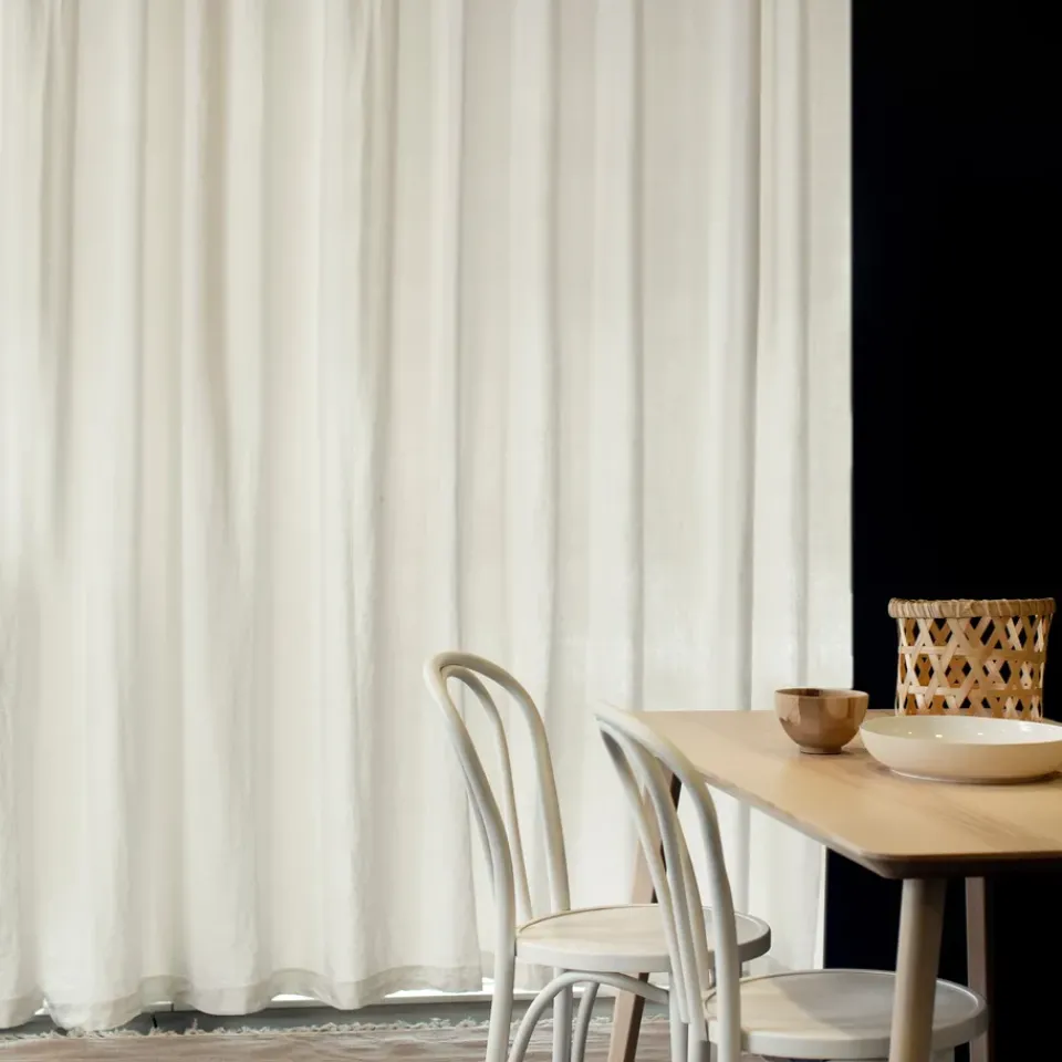 Online Himla Twilight curtain with veckband 140x290 cm, off- White