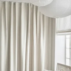 New Himla Twilight curtain with veckband 280x290 cm, fog Beige