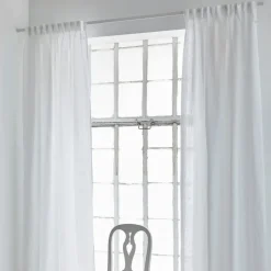 Curtains^Himla Twilight curtain with veckband 140x290 cm, White