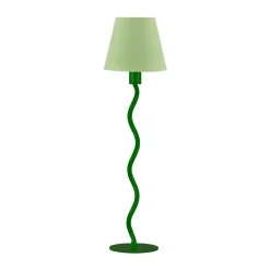 Lamp Bases^Globen Lighting Twist 50 table lamp base, Green