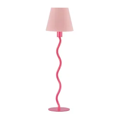 Lamp Bases^Globen Lighting Twist 50 table lamp base, Pink