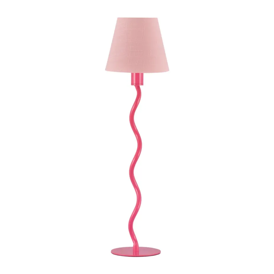Lamp Bases^Globen Lighting Twist 50 table lamp base, Pink