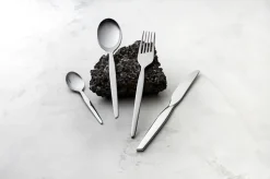 Dessert Cutlery^Gense Twist cake fork 6-pack, Stainless steel Silver-coloured