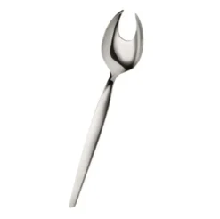 New Gense Twist serving fork, Stainless steel Silver-coloured