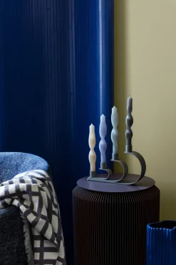 Best Broste Copenhagen Twist twisted candles twisted candle 23 cm 2-pack, Walnut Beige